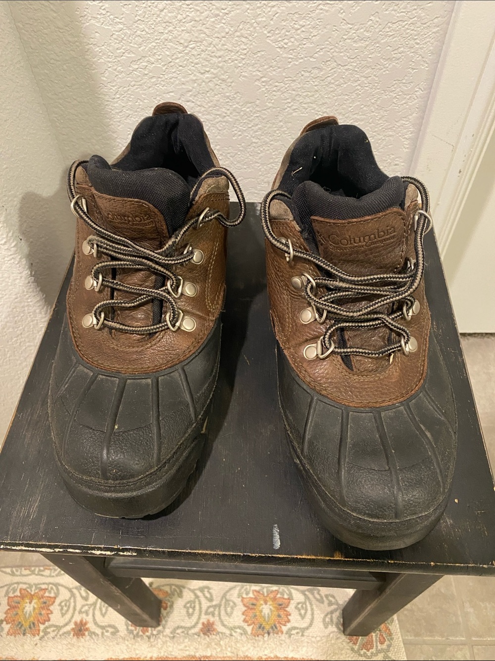 Columbia Brown and Black Waterproof Men's shoes
